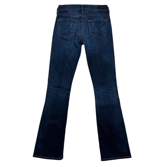 Citizens Of Humanity COH Dita Petite Bootcut Leg Jeans 25 Blue Low Rise Zip Fly - Picture 12 of 13
